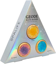 Load image into Gallery viewer, SpaLife Geode Bath Bomb 3pcs
