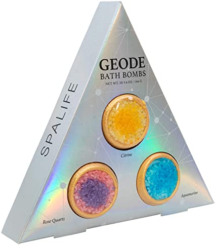 SpaLife Geode Bath Bomb 3pcs